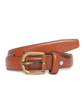 Womens Tan Solid Belt ALYWBLT2MB